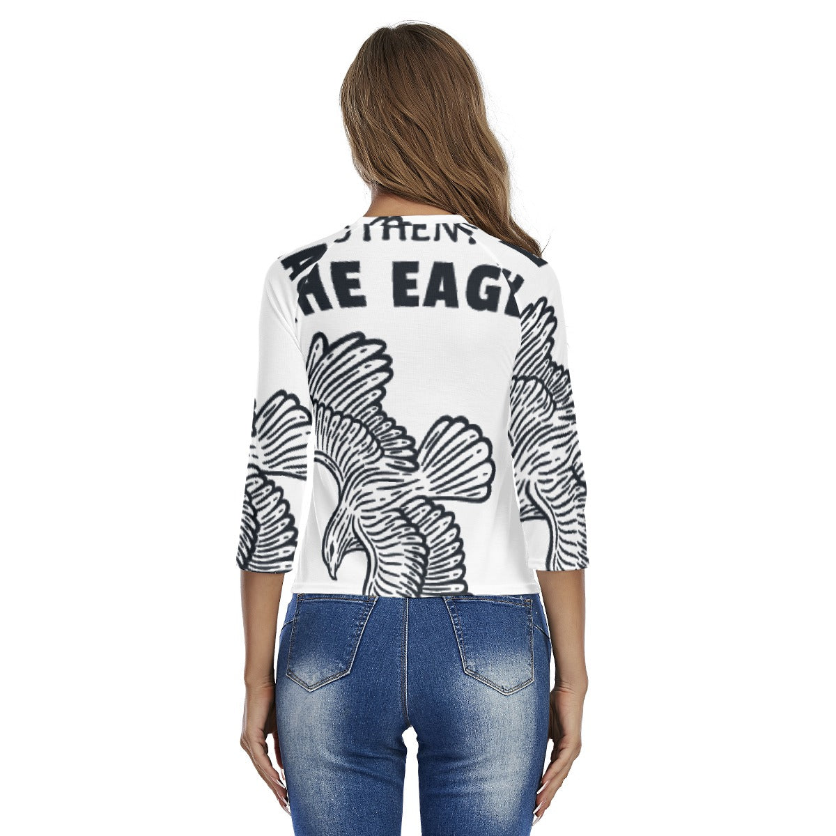 All-Over Print Women's Raglan Sleeves T-shirts