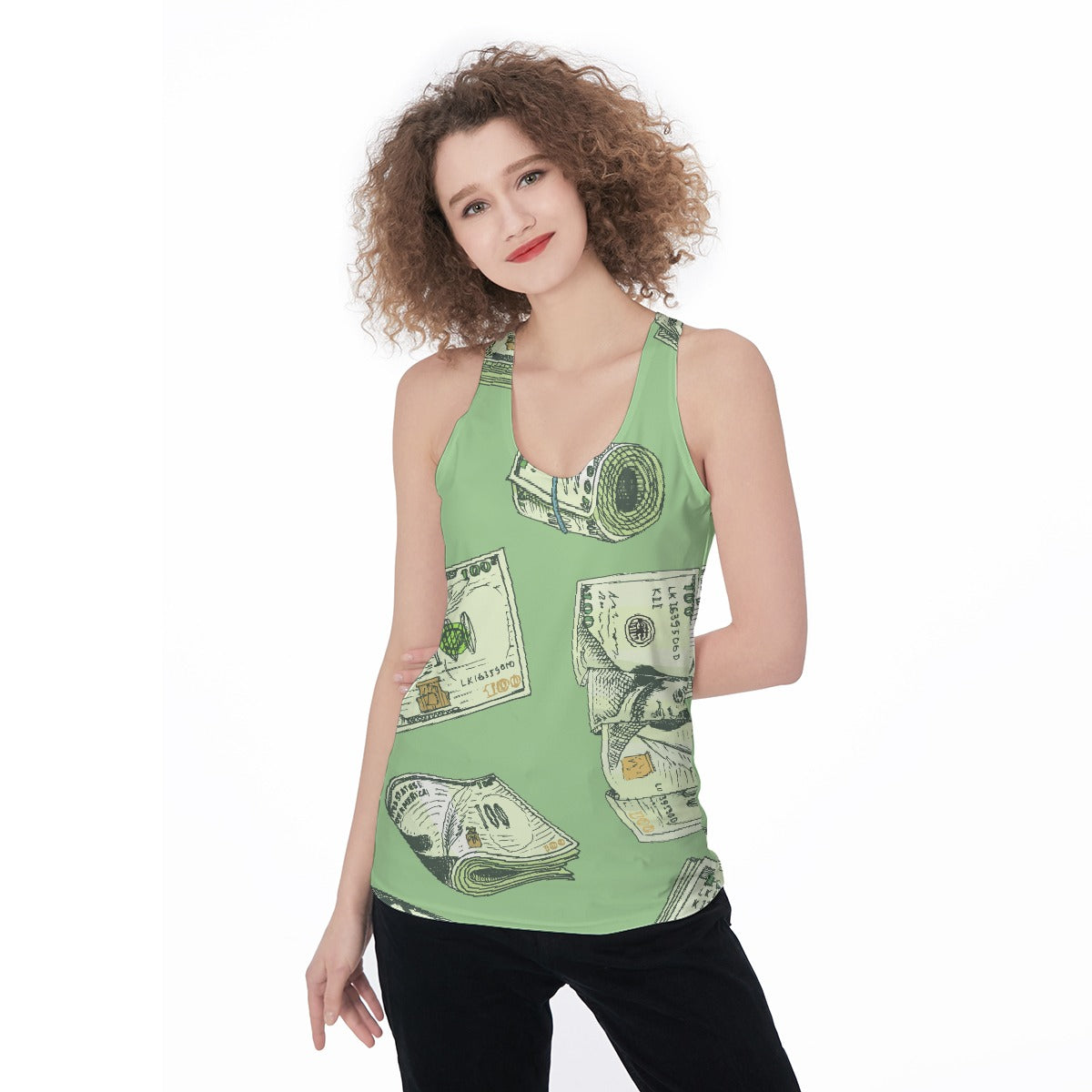 All-Over Print Women's Racerback Tank Top