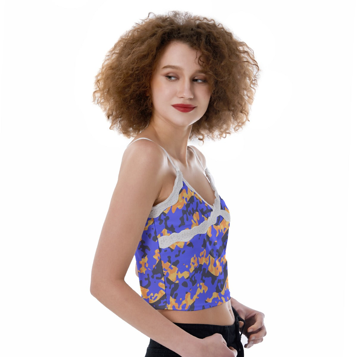 All-Over Print Women's Lace Camisole