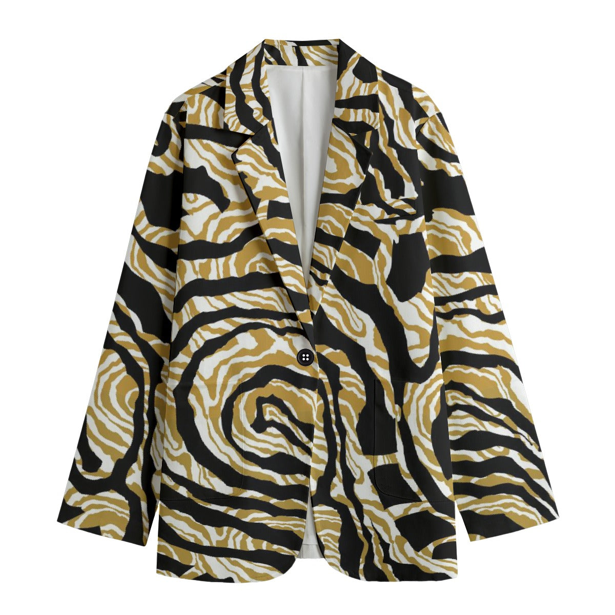All-Over Print Women's Leisure Blazer
