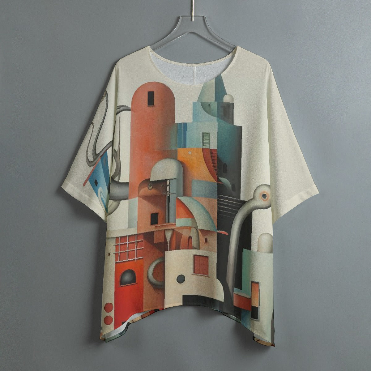 All-Over Print Women's Bat Sleeve Shirt