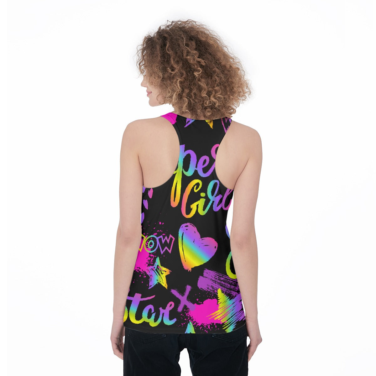 All-Over Print Women's Racerback Tank Top