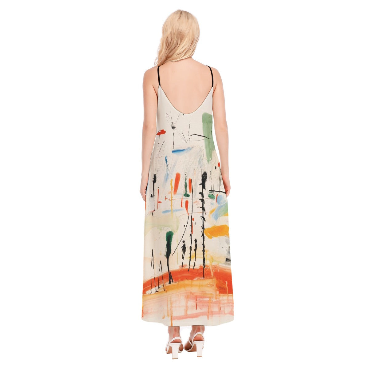 All-Over Print Women's Sling Dress