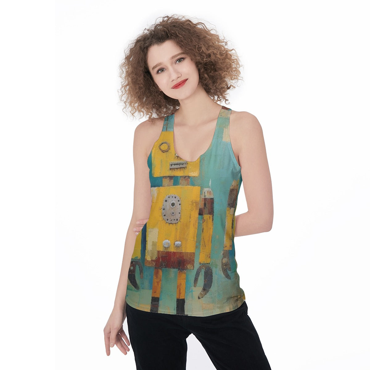 All-Over Print Women's Racerback Tank Top