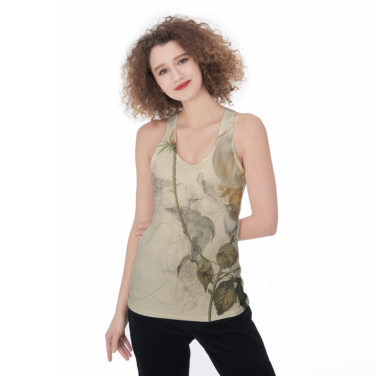 All-Over Print Women's Racerback Tank Top