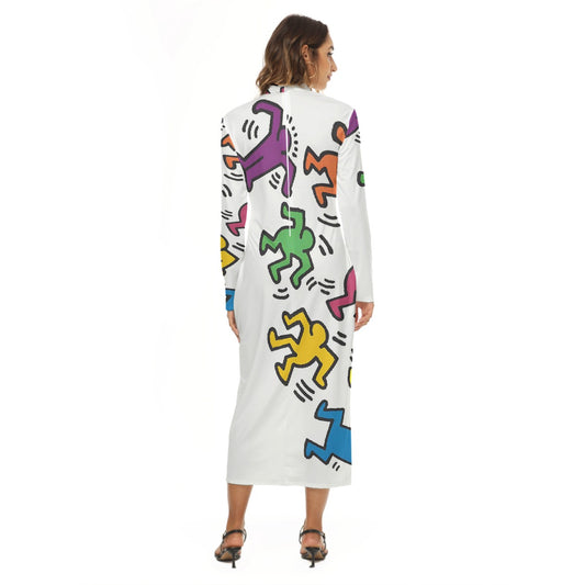 All-Over Print Women's Hip Dress