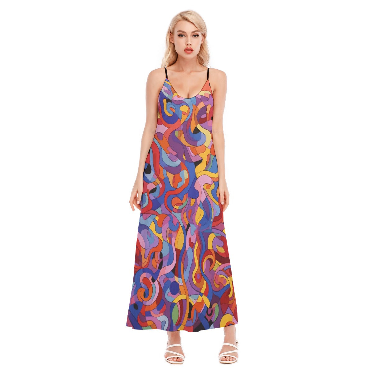 All-Over Print Women's Sling Dress