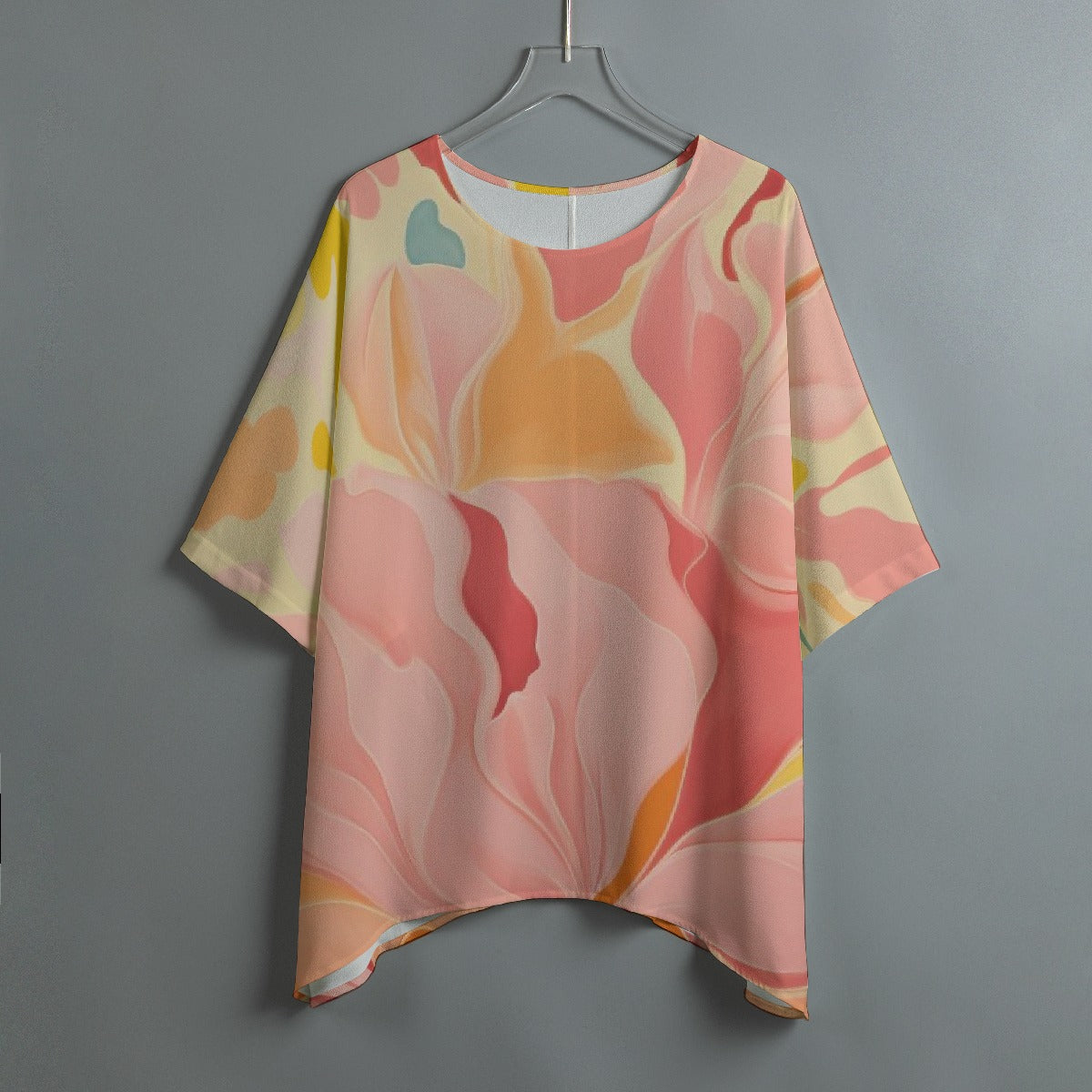 All-Over Print Women's Bat Sleeve Shirt