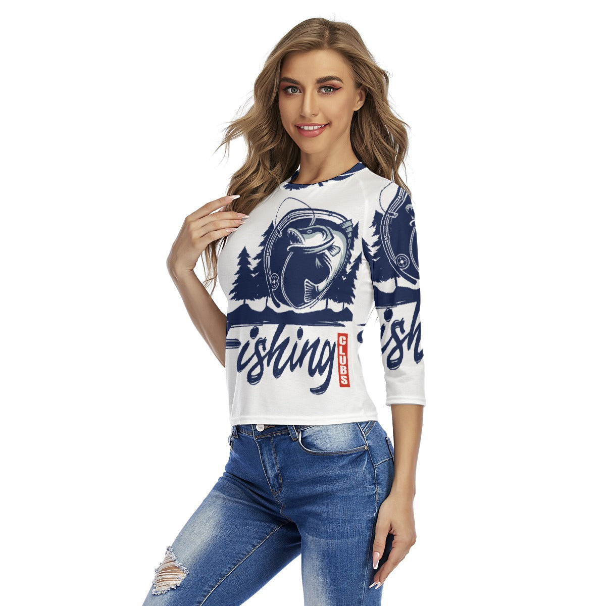 All-Over Print Women's Raglan Sleeves T-shirts