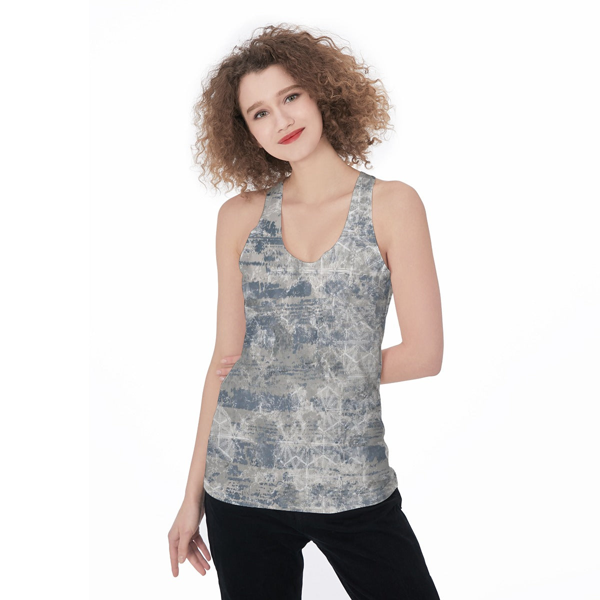 All-Over Print Women's Racerback Tank Top