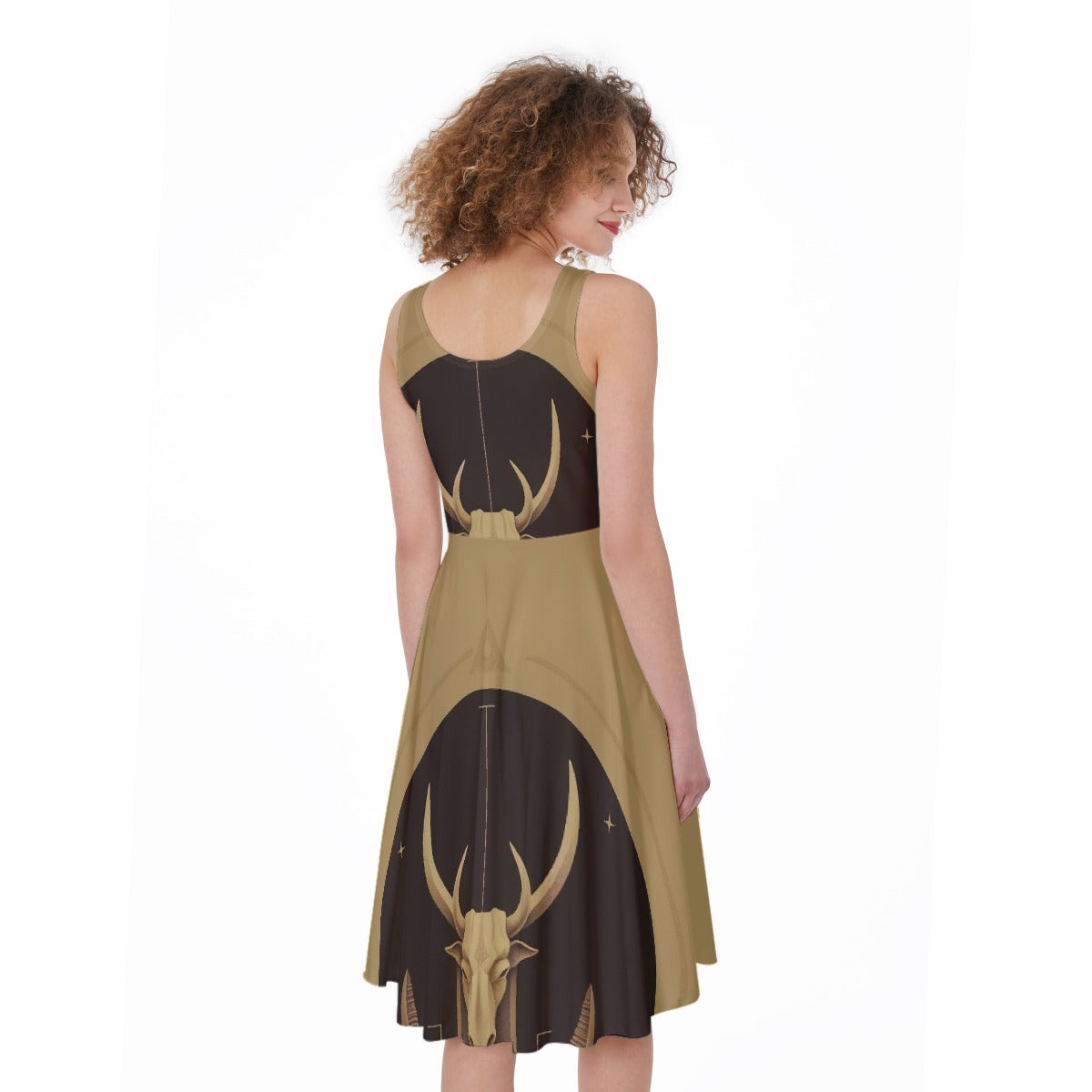 All-Over Print Women's Sleeveless Dress