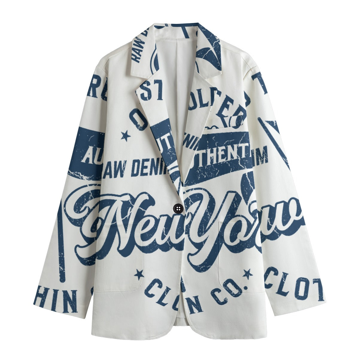 All-Over Print Women's Leisure Blazer