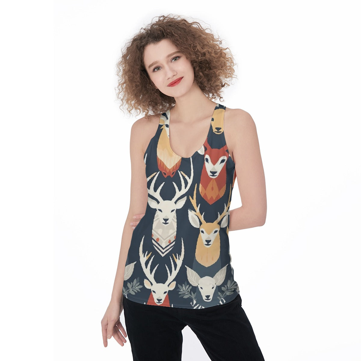 All-Over Print Women's Racerback Tank Top