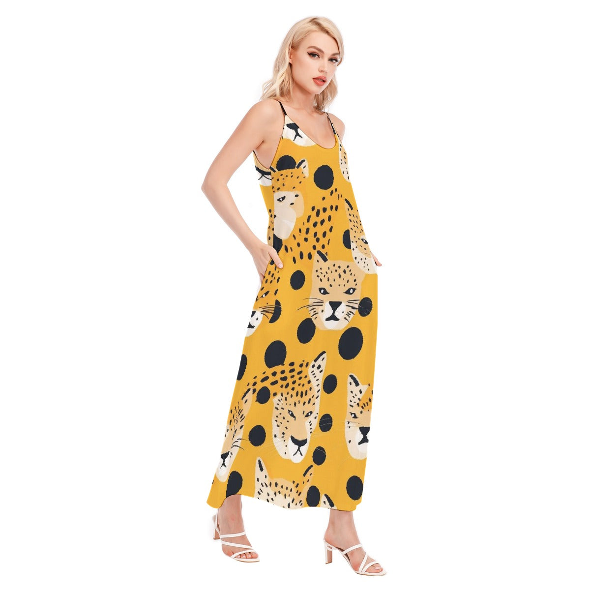 All-Over Print Women's Sling Dress