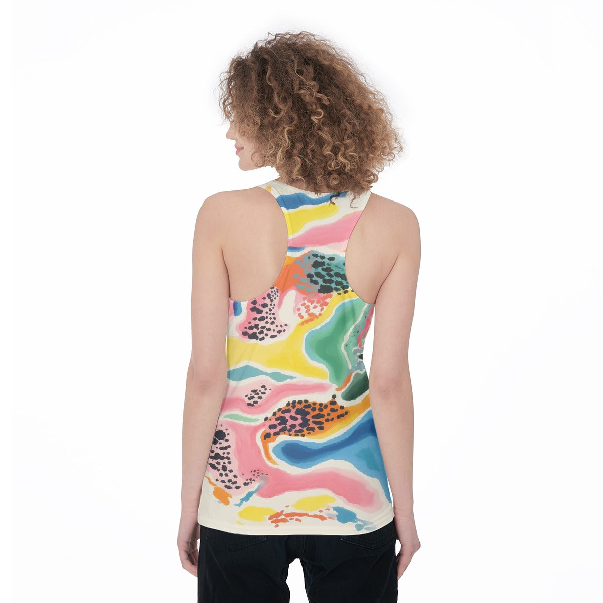All-Over Print Women's Racerback Tank Top