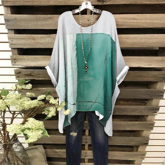 All-Over Print Women's Bat Sleeve Shirt