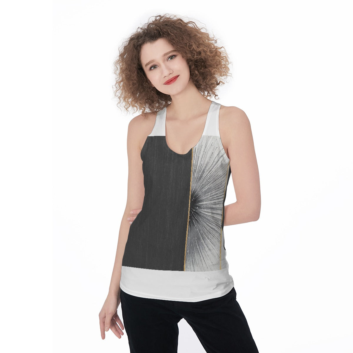 All-Over Print Women's Racerback Tank Top