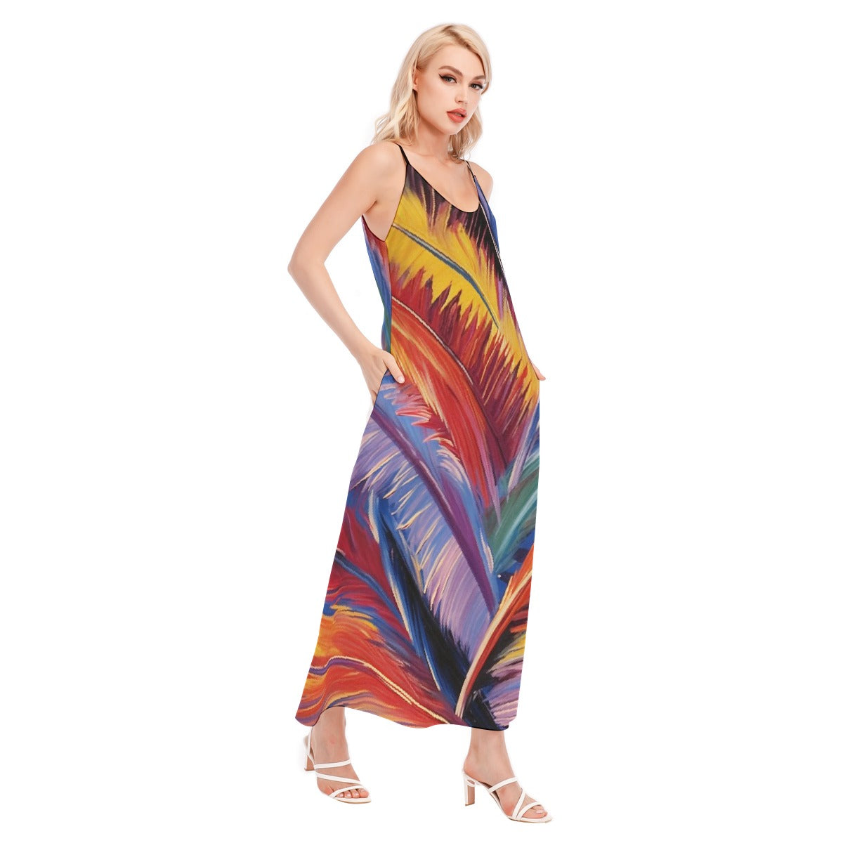 All-Over Print Women's Sling Dress