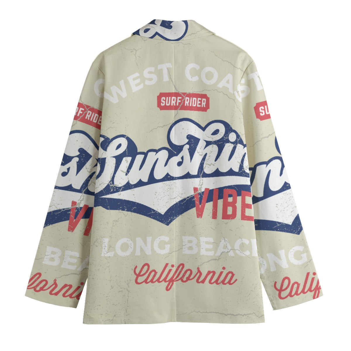 All-Over Print Women's Leisure Blazer