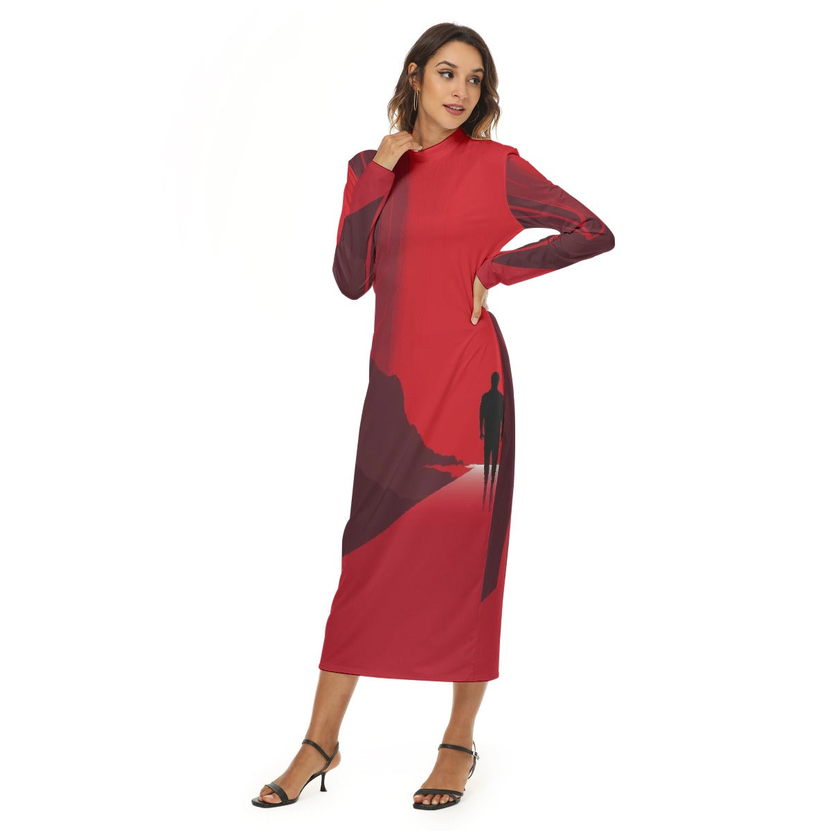 All-Over Print Women's Hip Dress