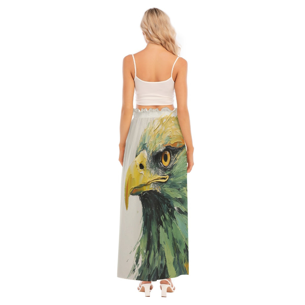 All-Over Print Women's Side Split Skirt