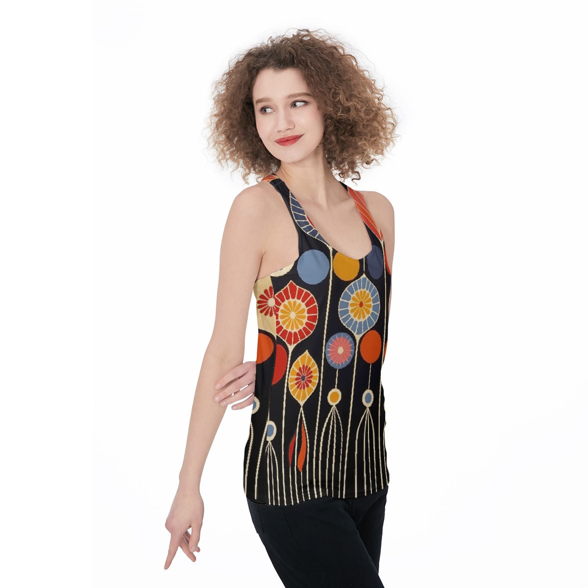 All-Over Print Women's Racerback Tank Top