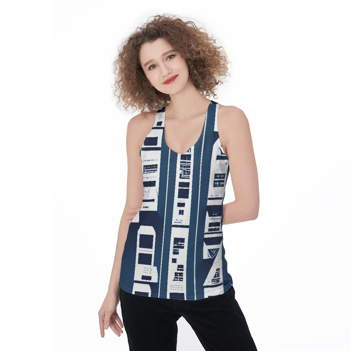 All-Over Print Women's Racerback Tank Top