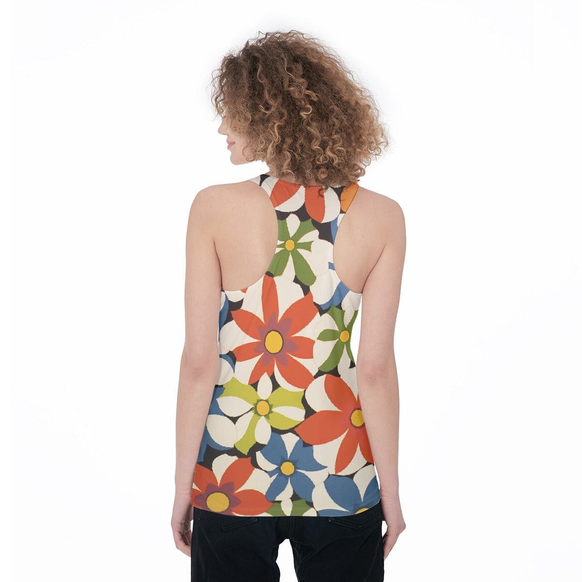 All-Over Print Women's Racerback Tank Top