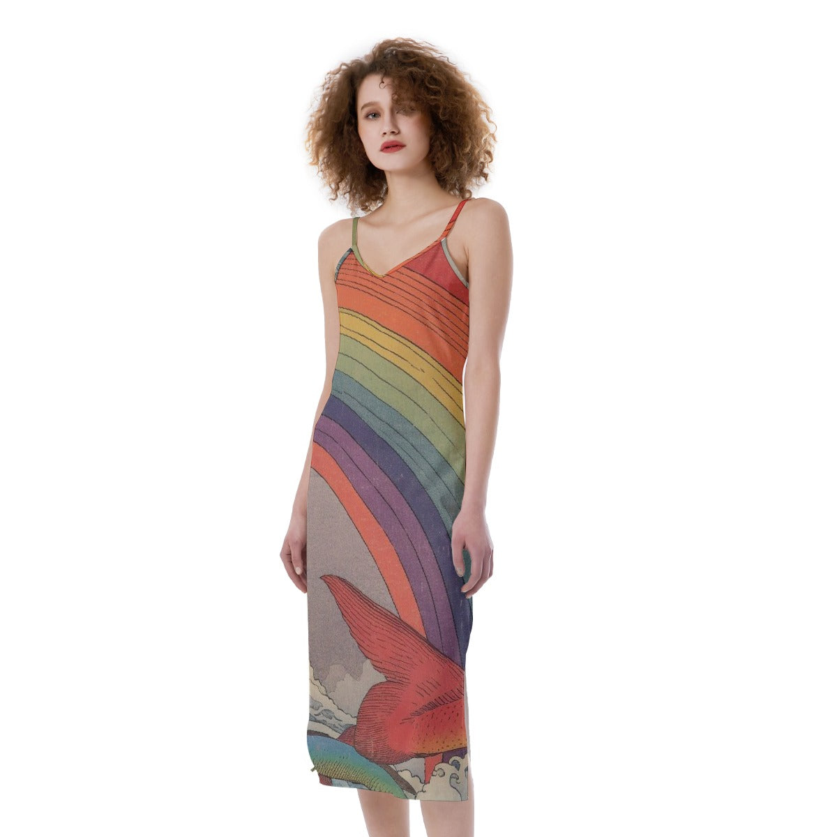 All-Over Print Women's Cami Dress