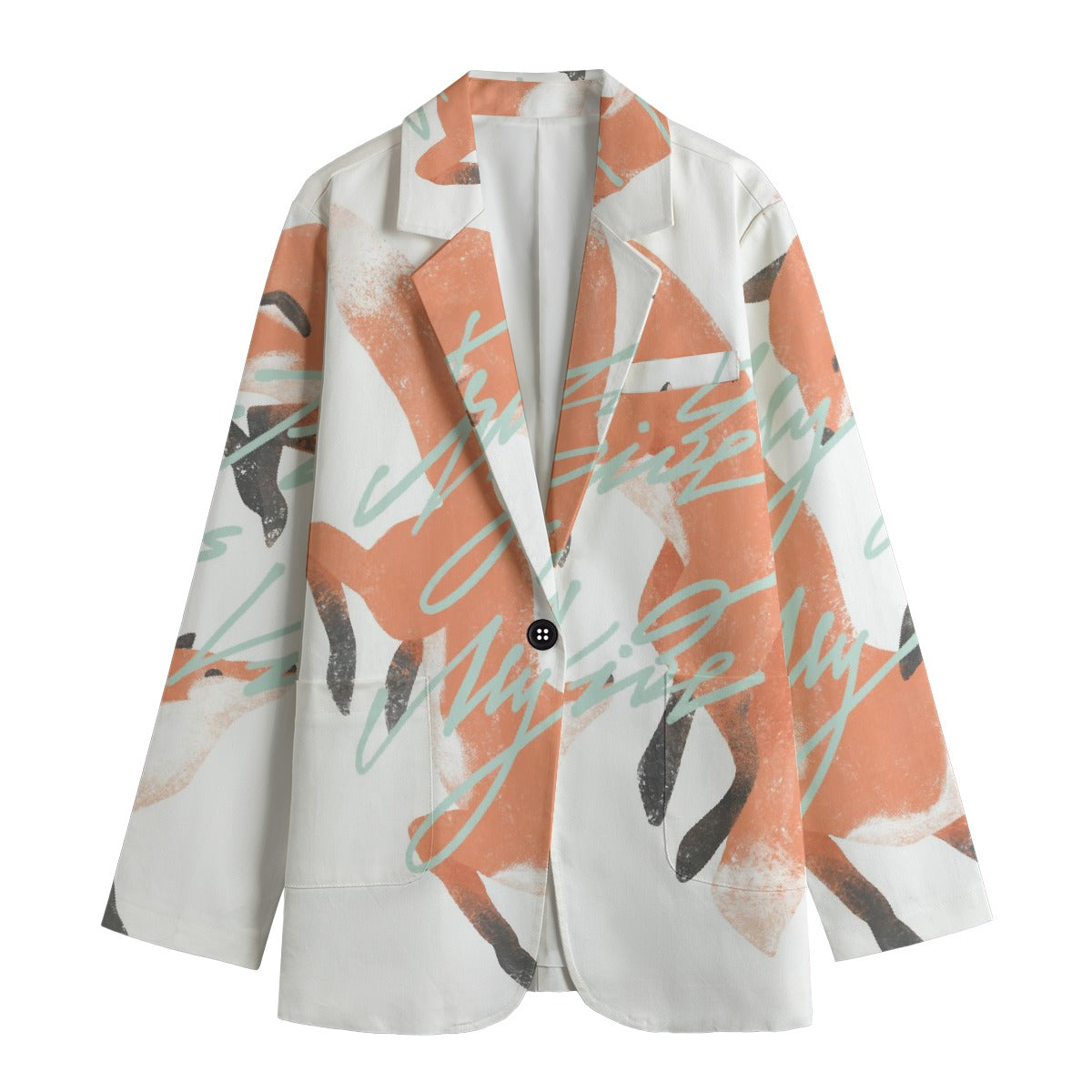 All-Over Print Women's Leisure Blazer