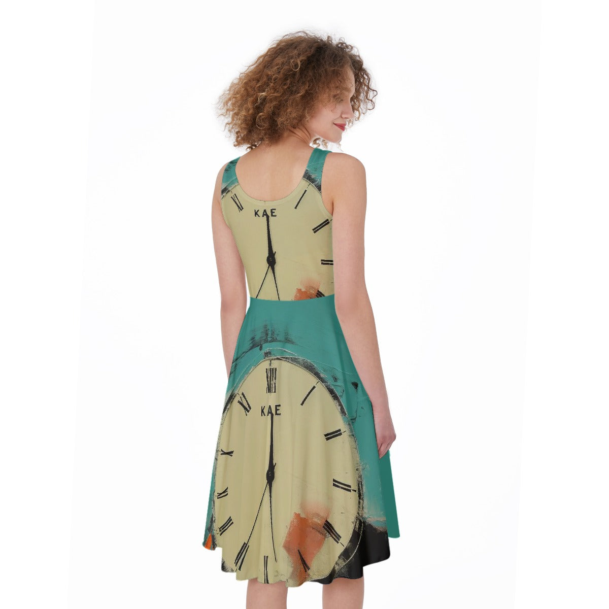 All-Over Print Women's Sleeveless Dress