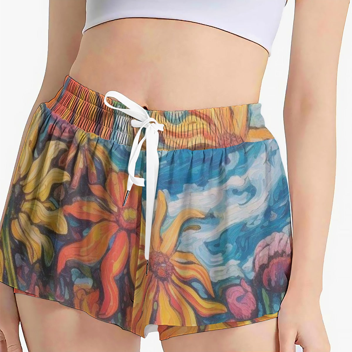 All-Over Print Women's Sport Skorts With Pocket