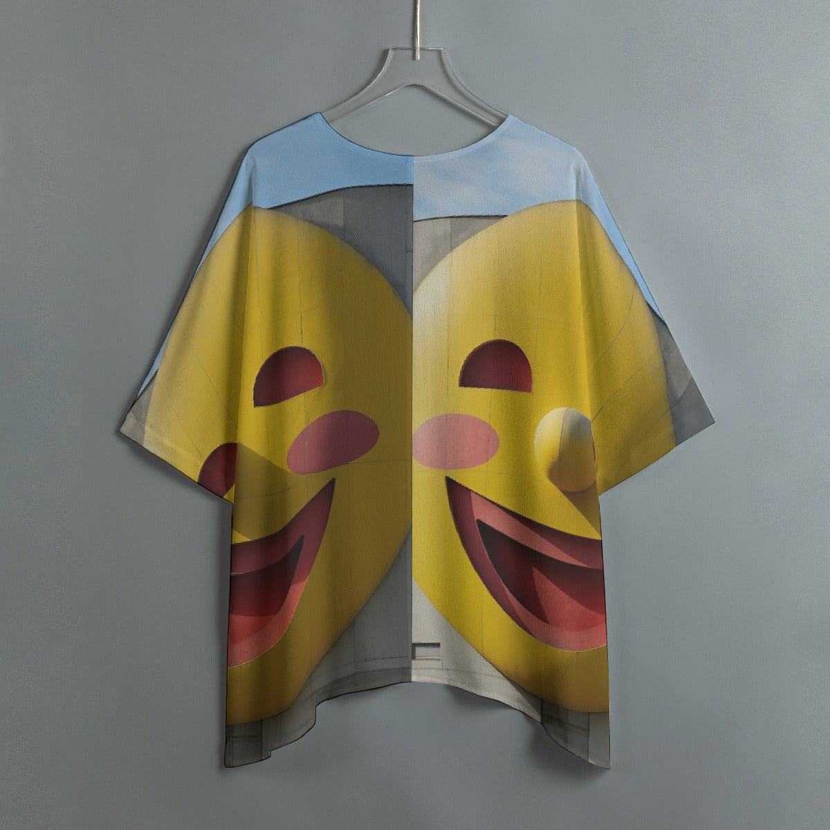 All-Over Print Women's Bat Sleeve Shirt