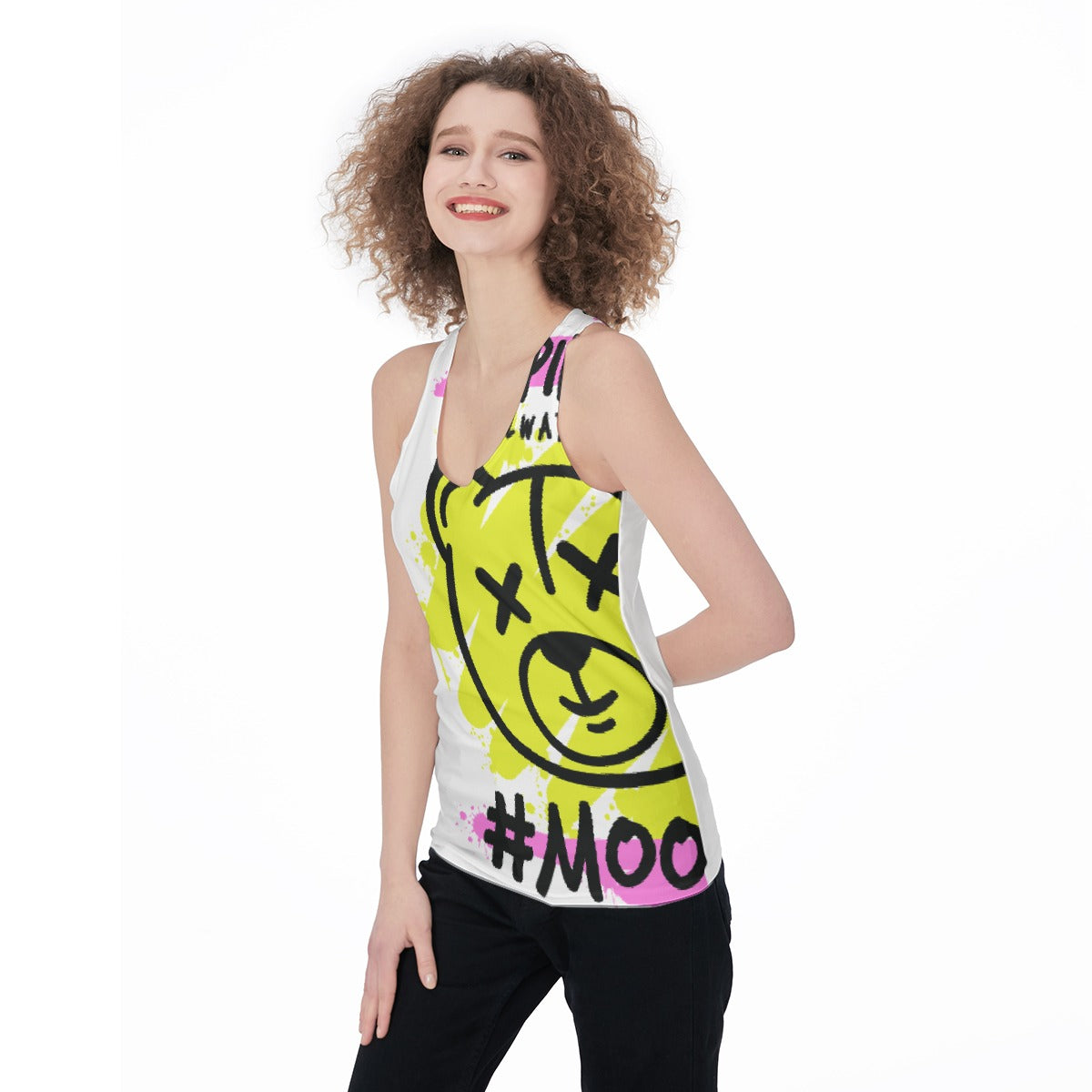 All-Over Print Women's Racerback Tank Top