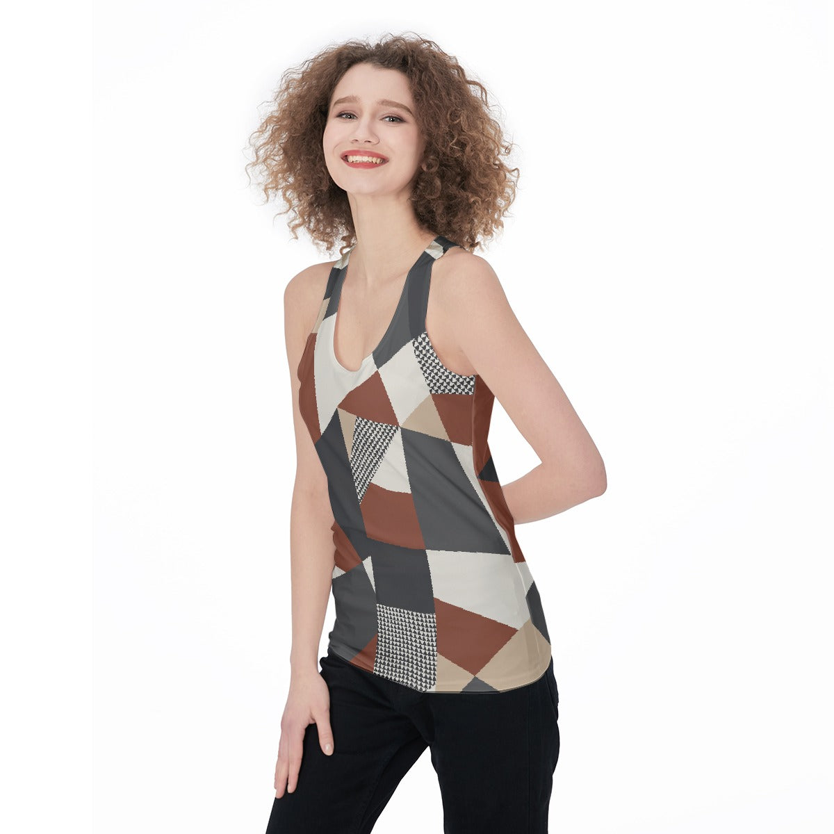 All-Over Print Women's Racerback Tank Top