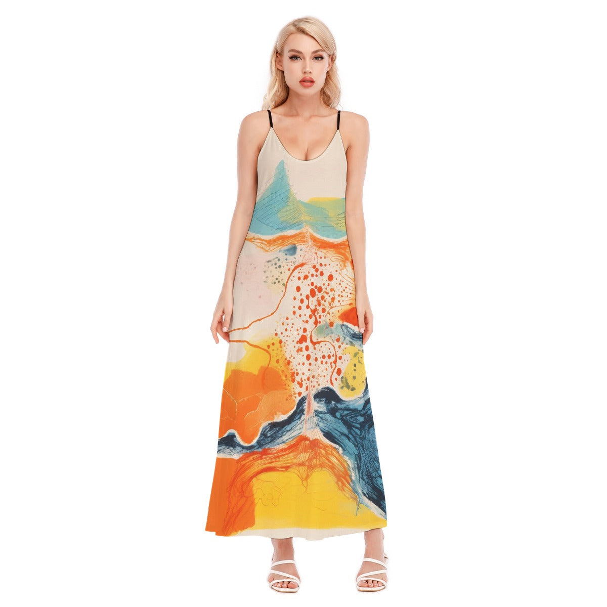 All-Over Print Women's Sling Dress