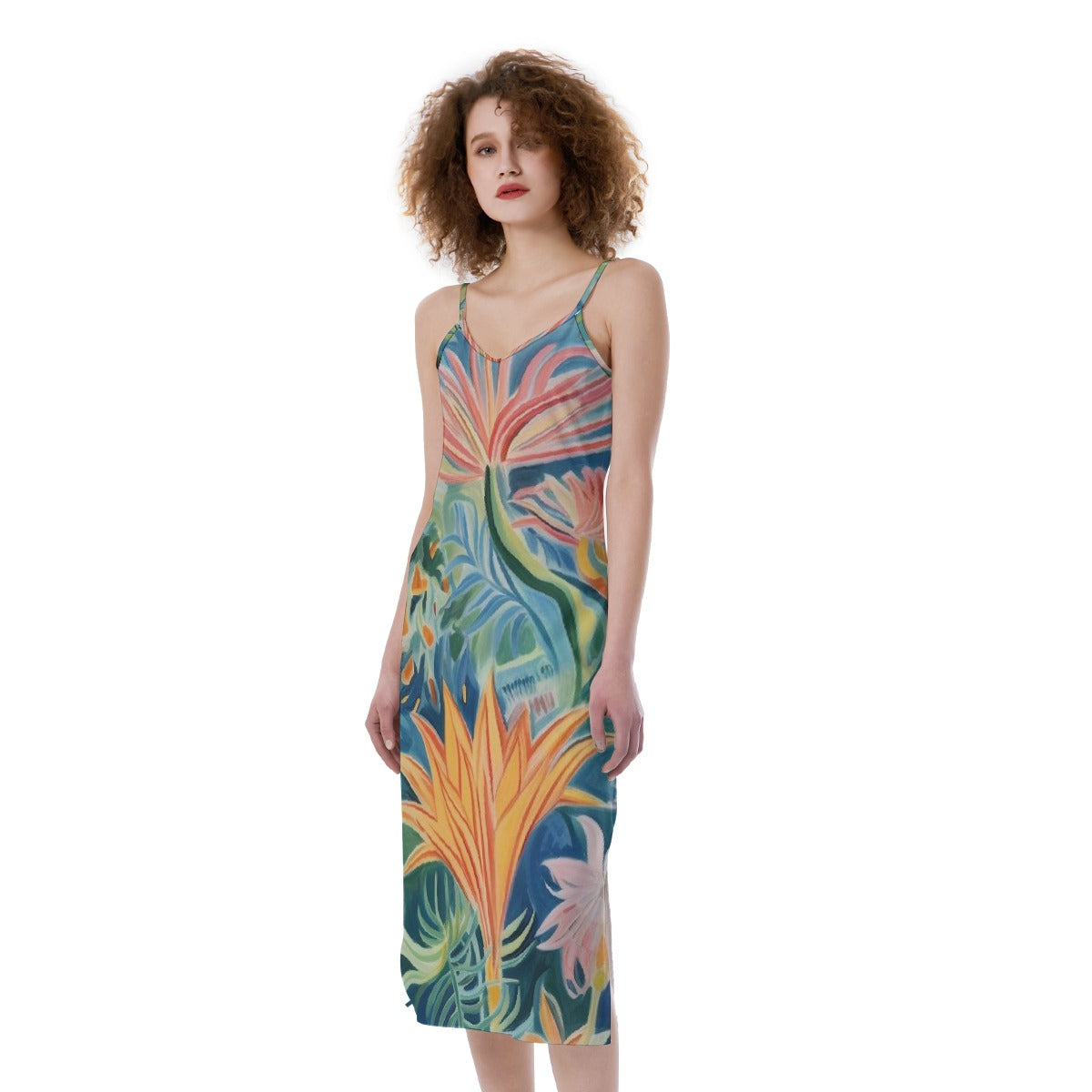 All-Over Print Women's Cami Dress
