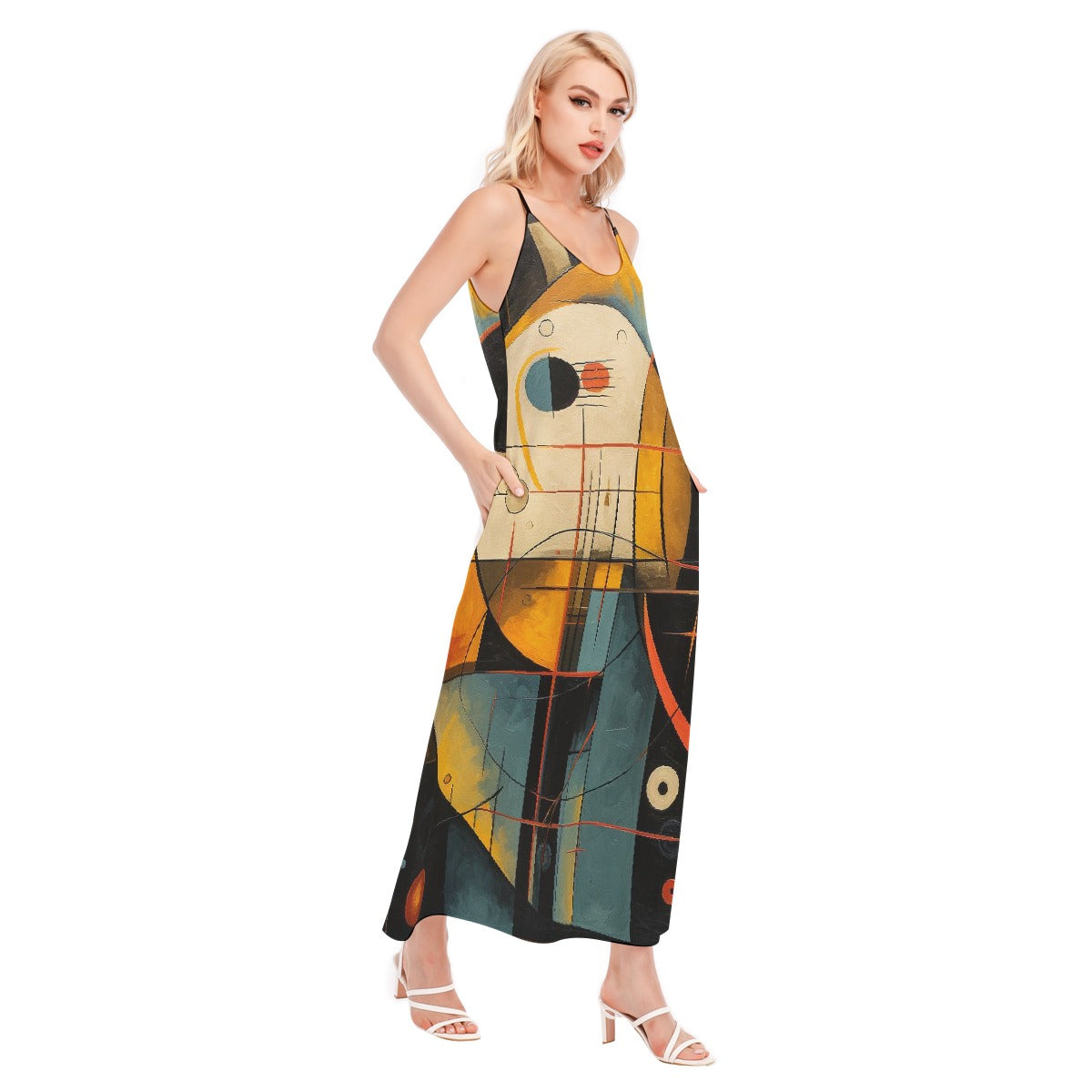 All-Over Print Women's Sling Dress
