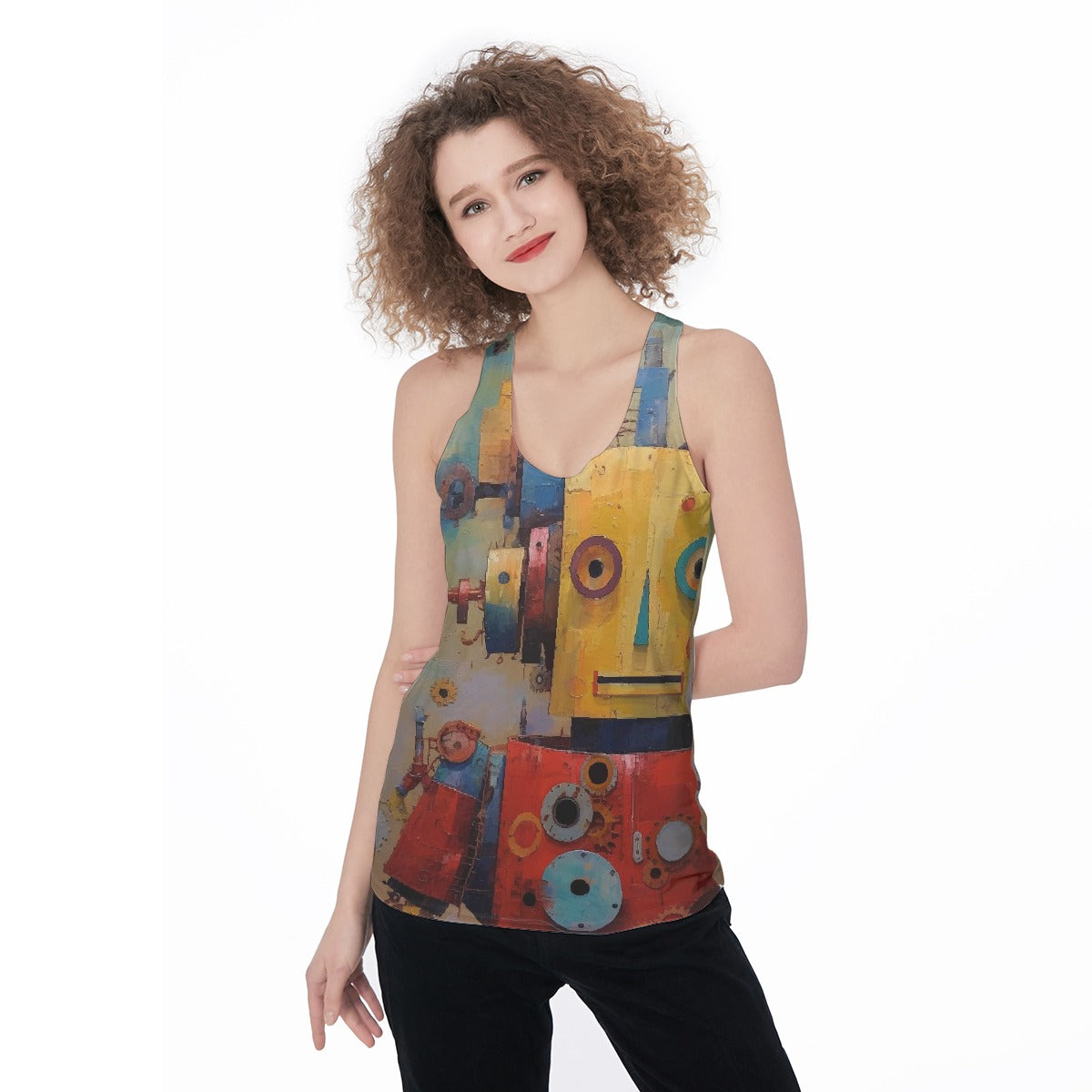 All-Over Print Women's Racerback Tank Top
