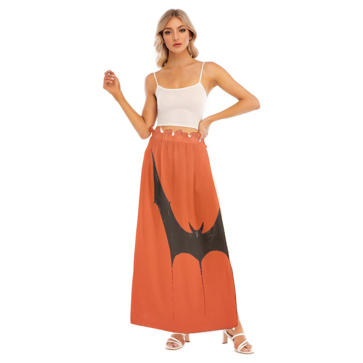 All-Over Print Women's Side Split Skirt