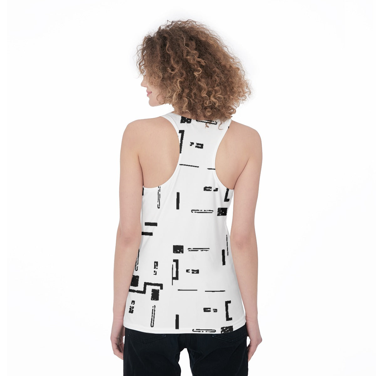 All-Over Print Women's Racerback Tank Top