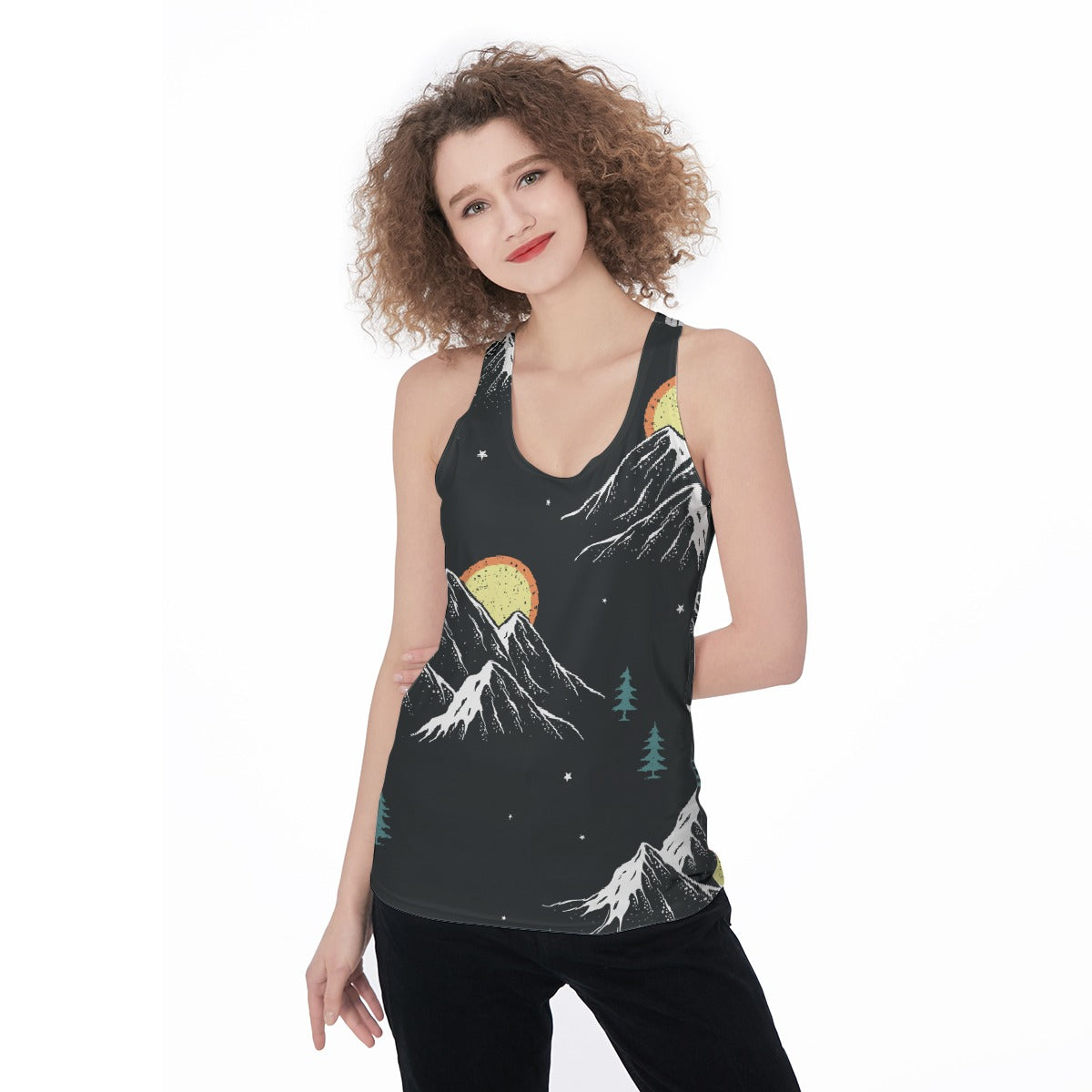 All-Over Print Women's Racerback Tank Top