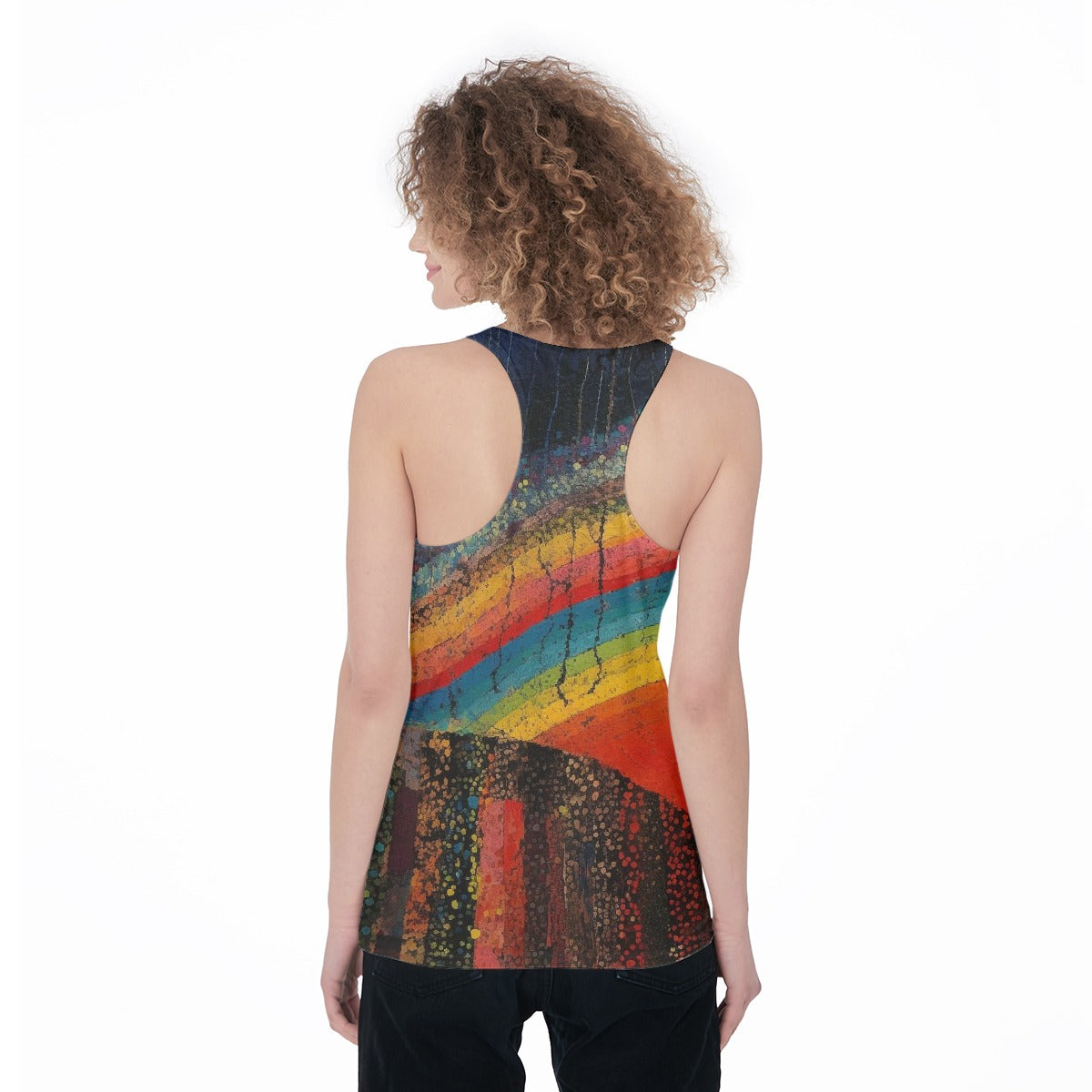 All-Over Print Women's Racerback Tank Top