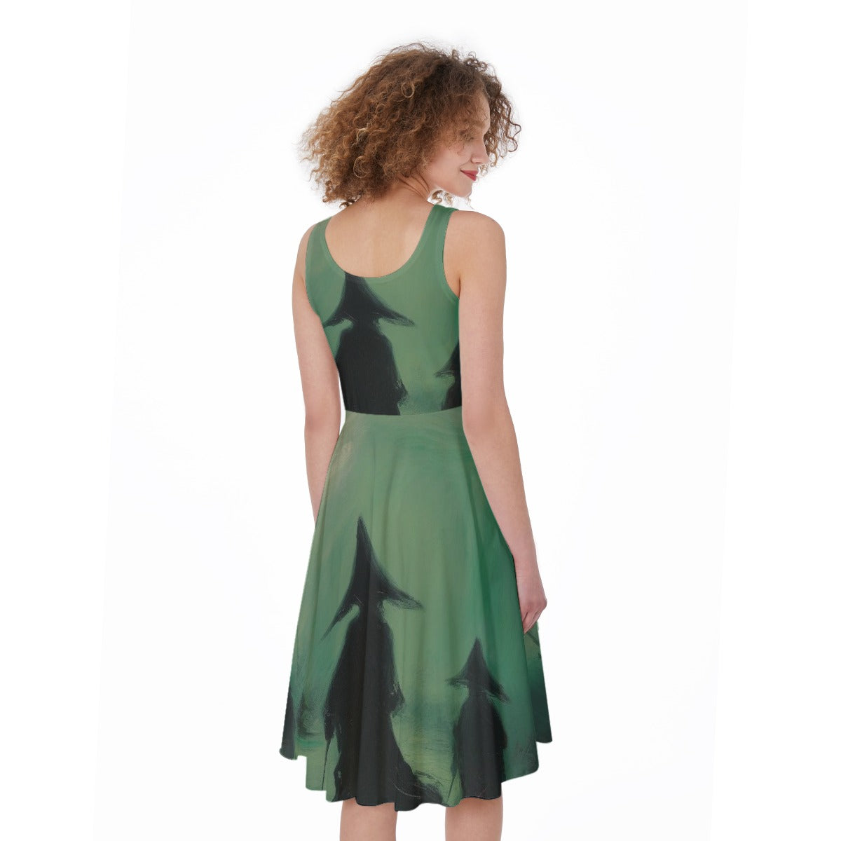 All-Over Print Women's Sleeveless Dress