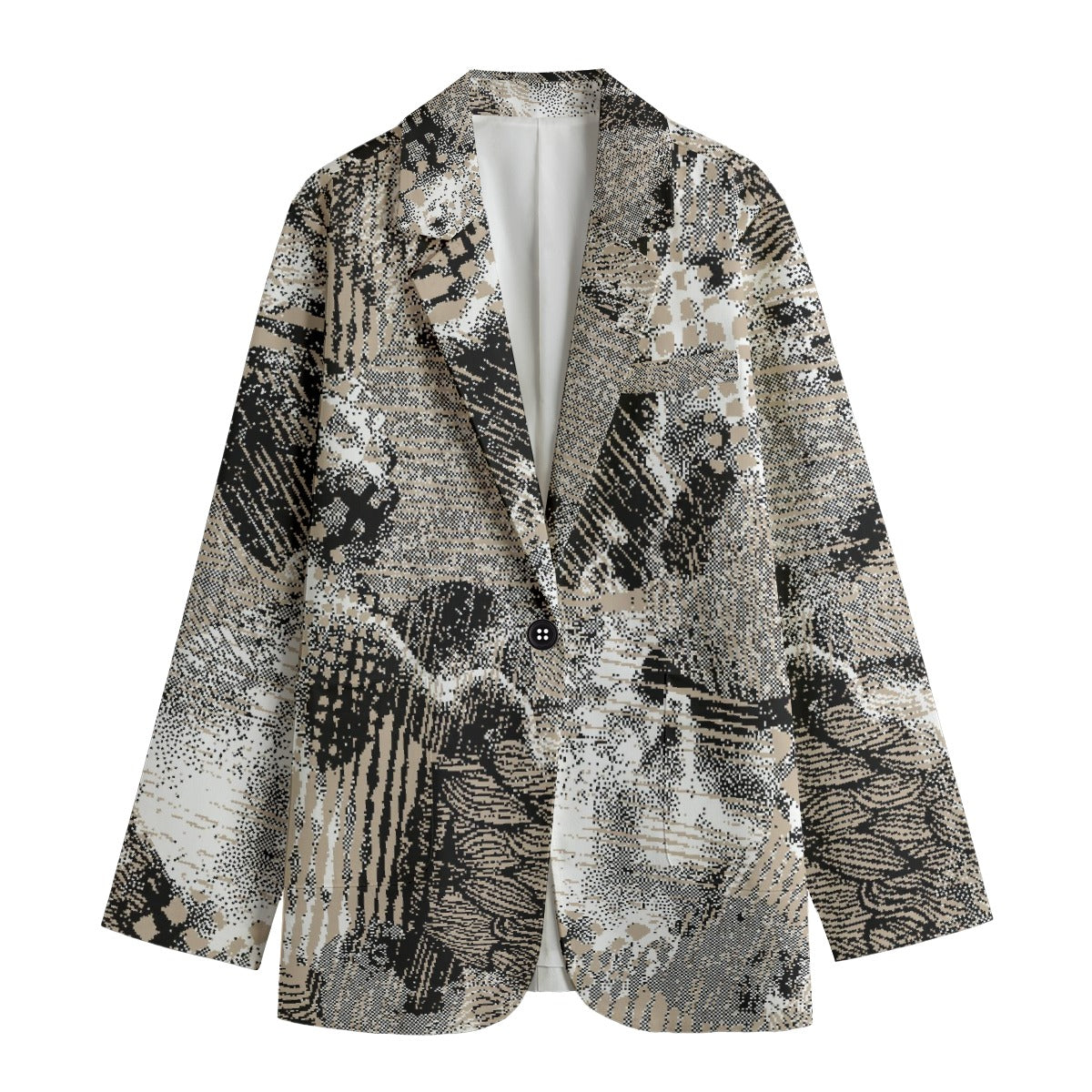 All-Over Print Women's Leisure Blazer