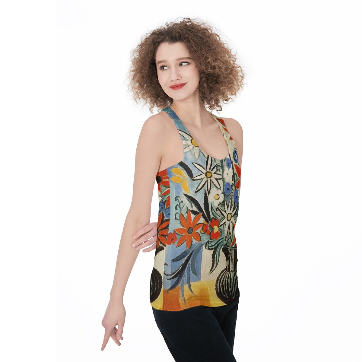 All-Over Print Women's Racerback Tank Top
