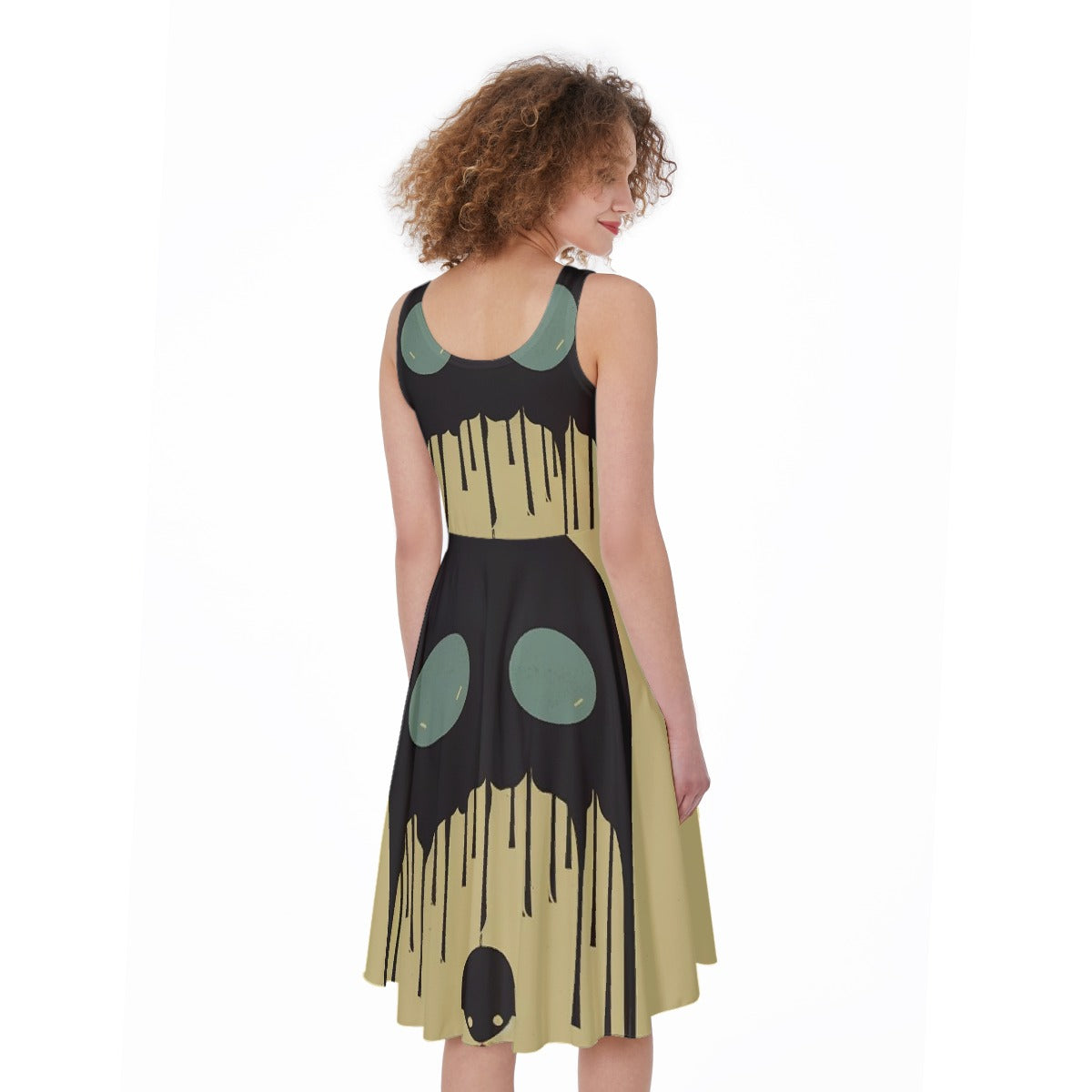 All-Over Print Women's Sleeveless Dress