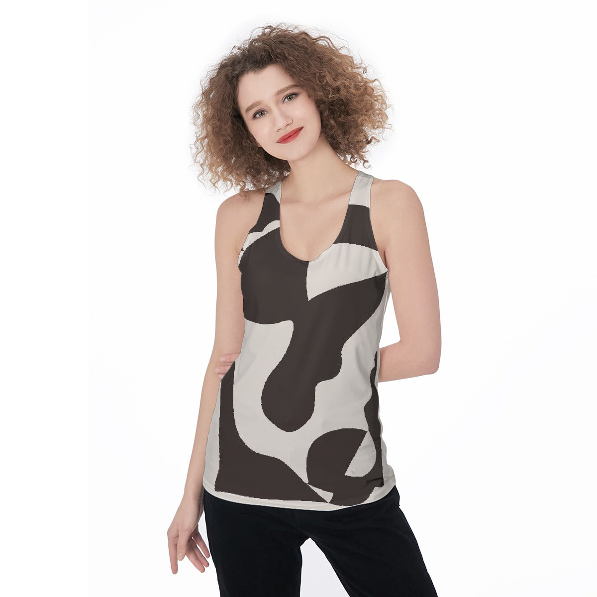 All-Over Print Women's Racerback Tank Top