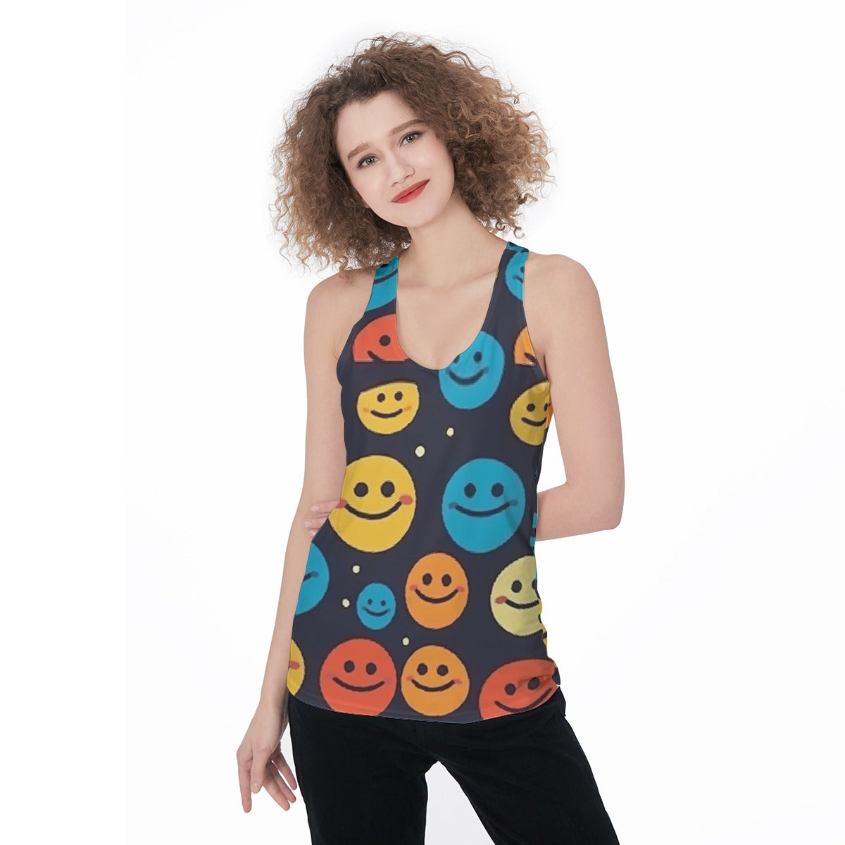 All-Over Print Women's Racerback Tank Top