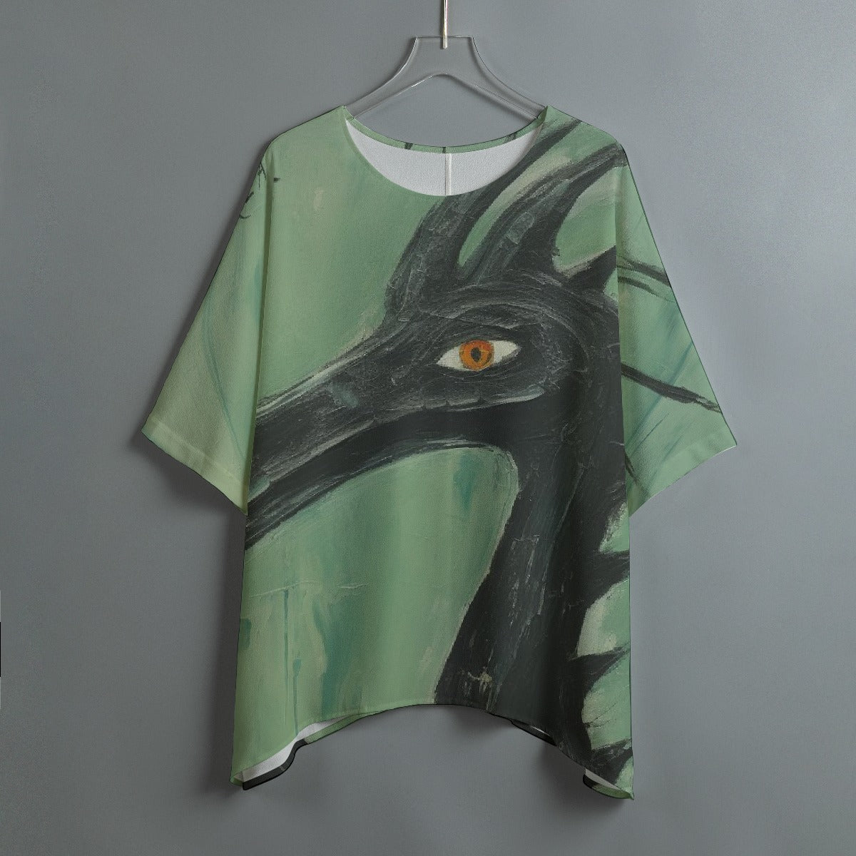 All-Over Print Women's Bat Sleeve Shirt